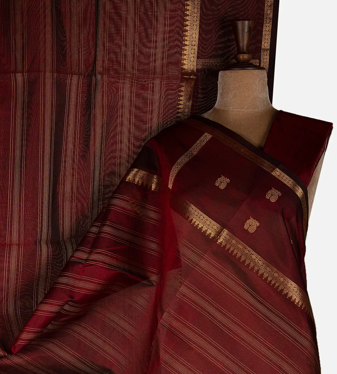 maroon-cotton-silk-saree-d11138463-a