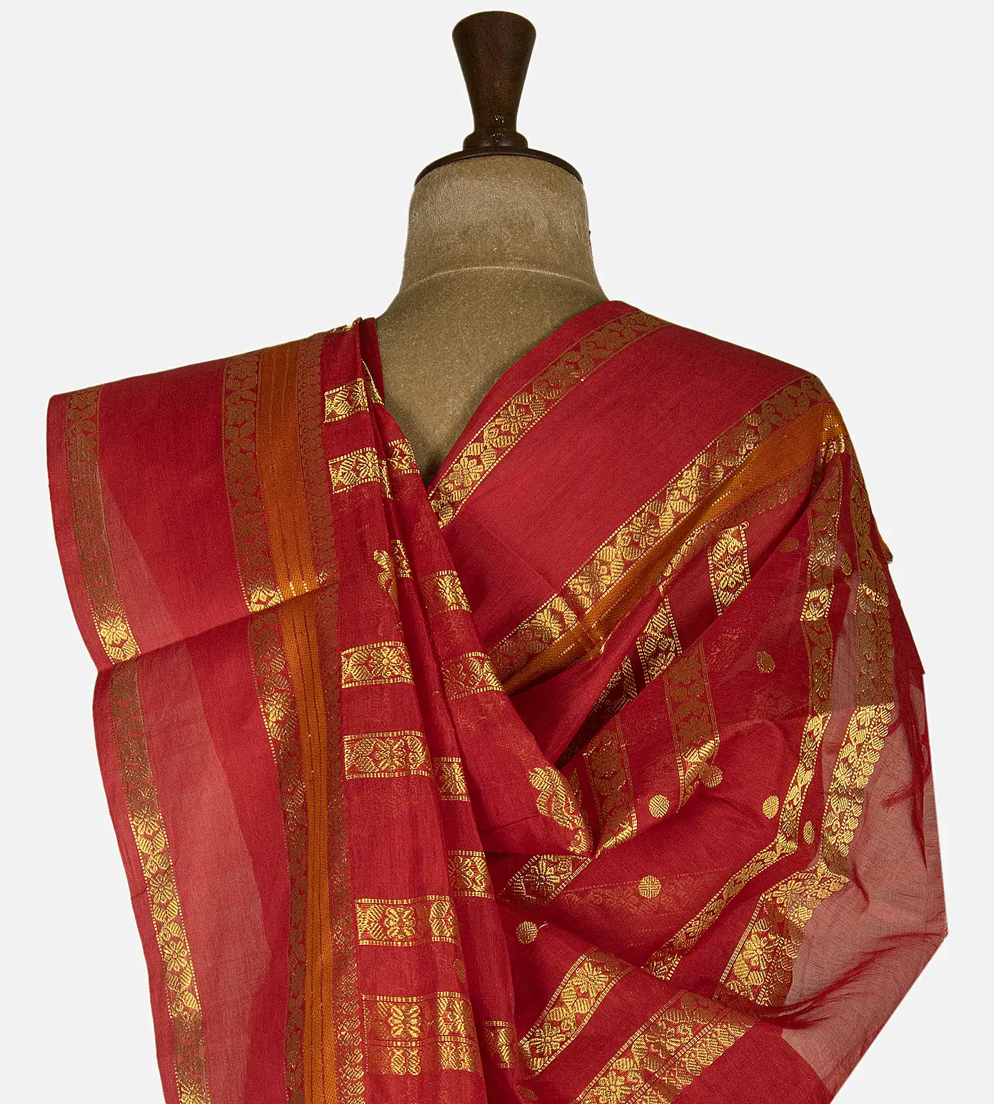 red-cotton-silk-saree-d08120403-c