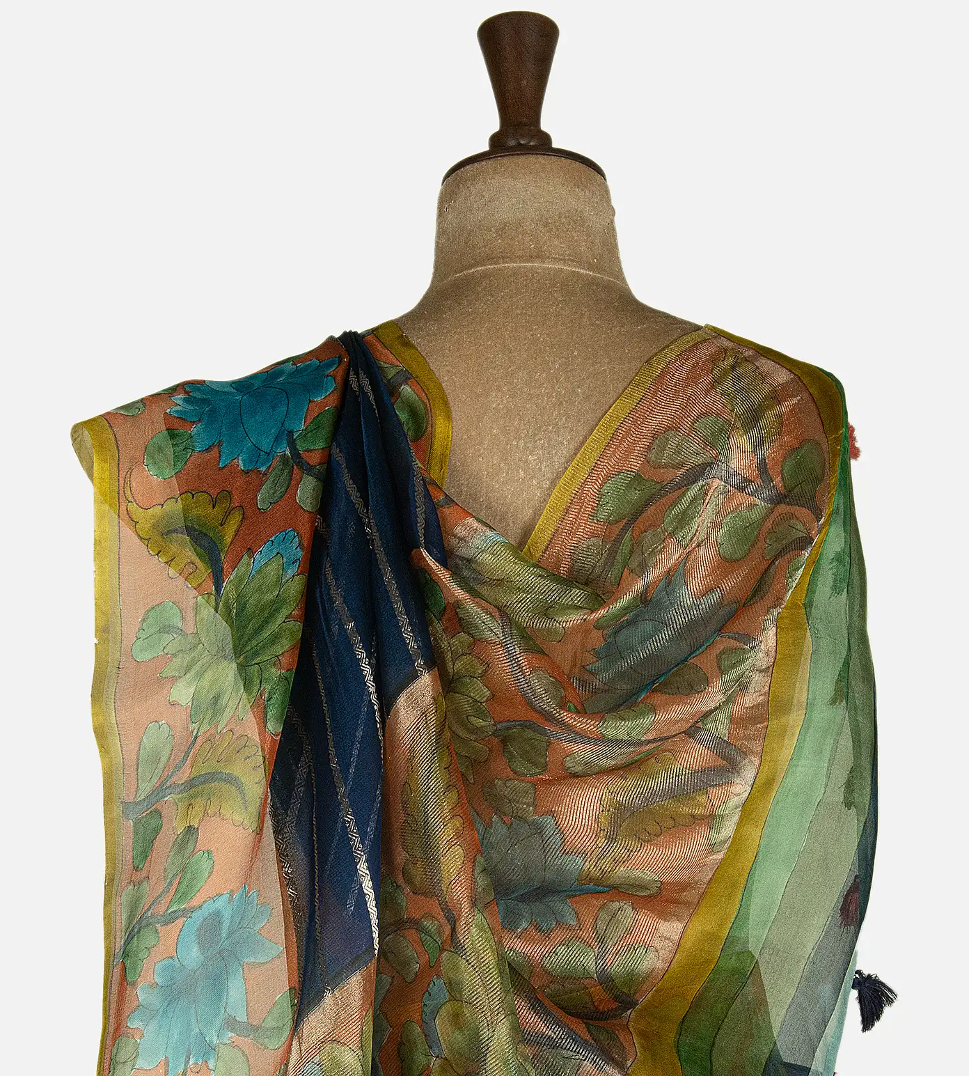 blue-organza-saree-d12142255-c