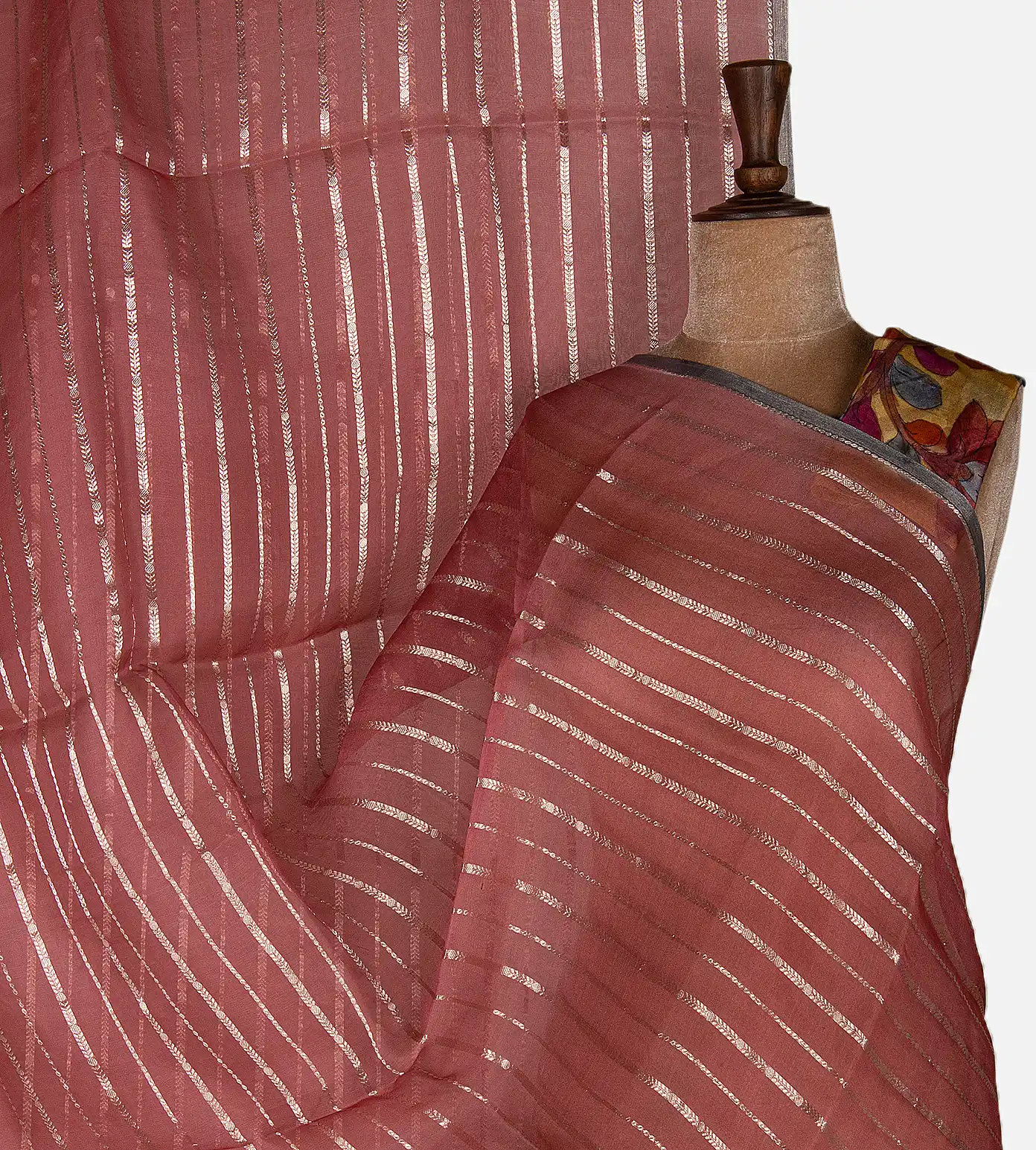 maroon-organza-saree-d11137759-a