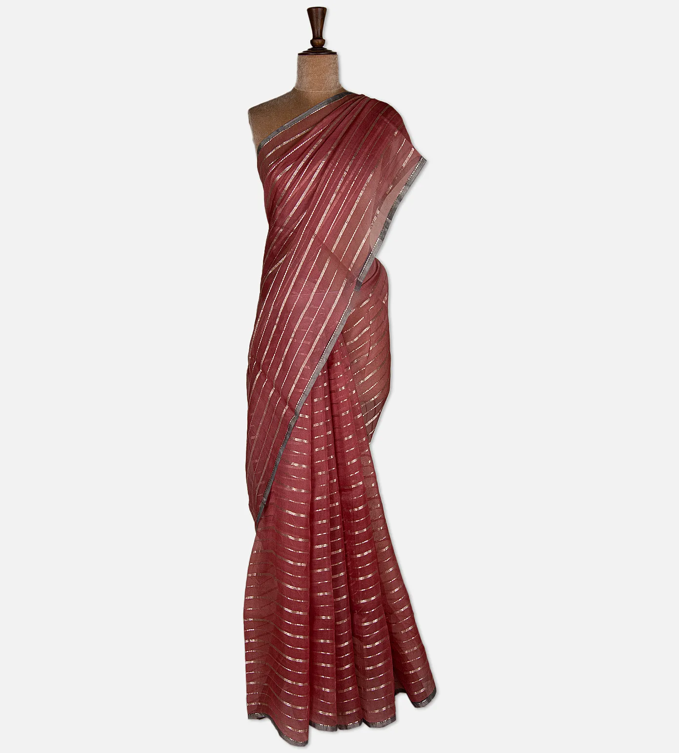 maroon-organza-saree-d11137759-b