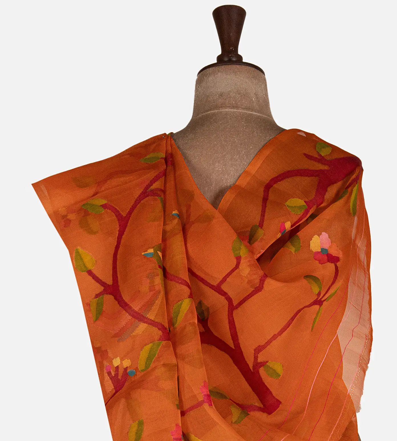 orange-organza-saree-d12143406-c