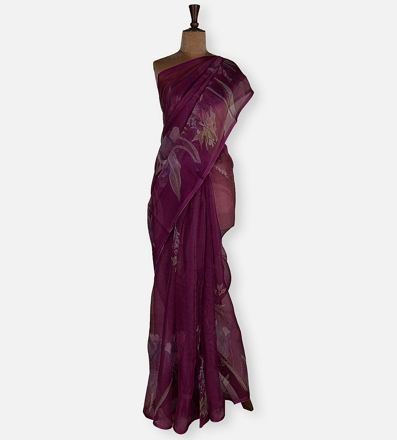 dark-pink-organza-saree-d11138116-b