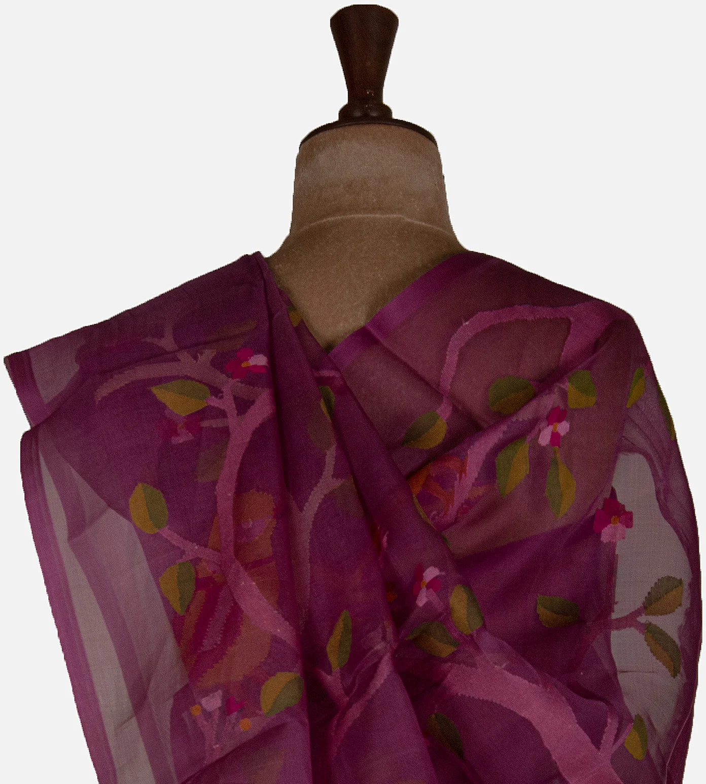 dark-pink-organza-saree-d11138116-c