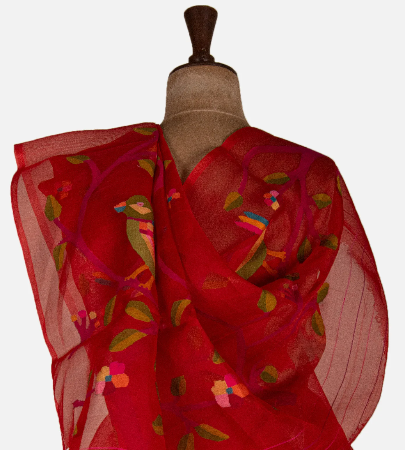 red-organza-saree-d12143396-c