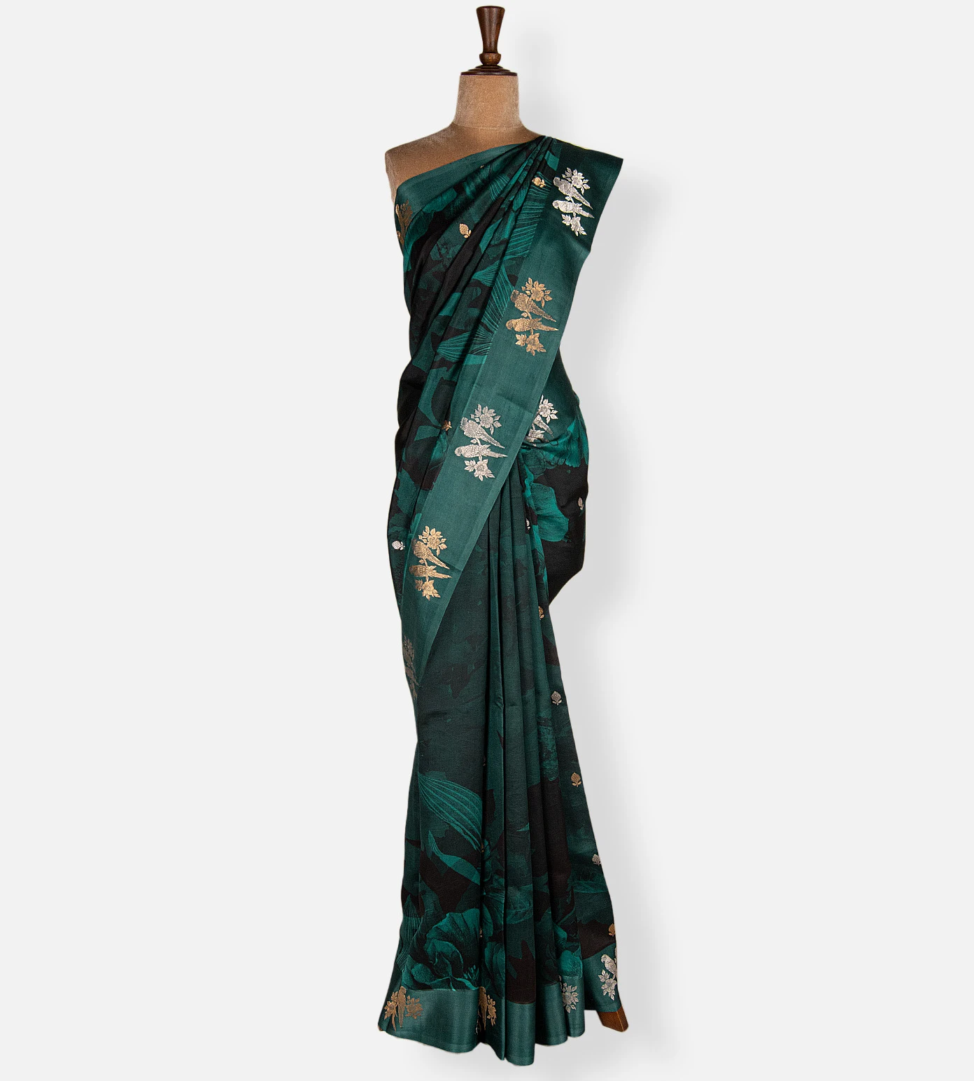 black-and-blue-banarasi-kattan-silk-saree-d091256-b