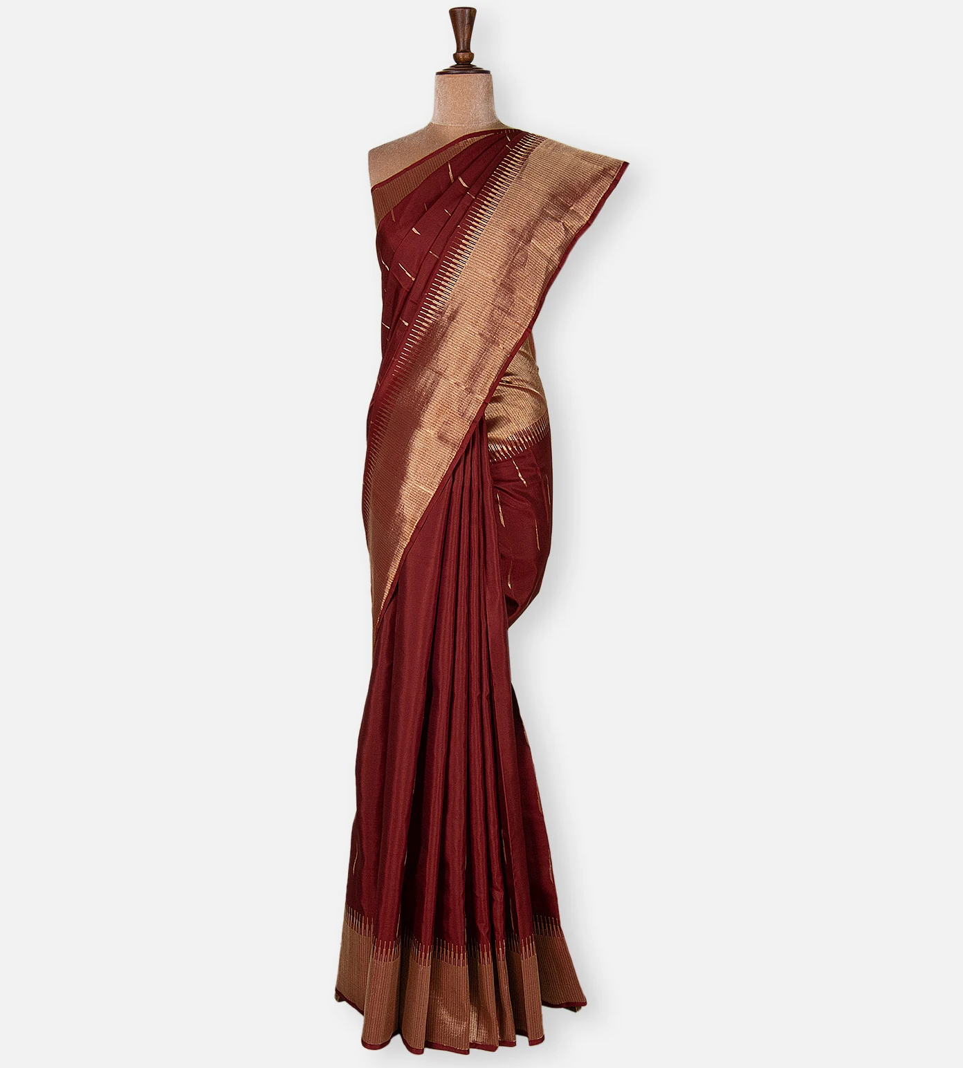 maroon-kanchipuram-silk-saree-d08119879-b