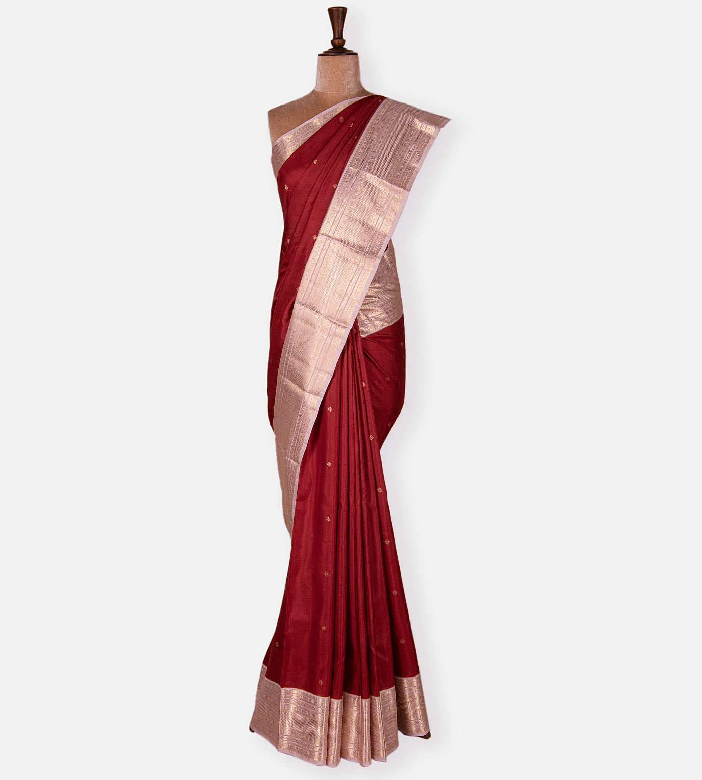 maroon-kanchipuram-silk-saree-d12143013-b