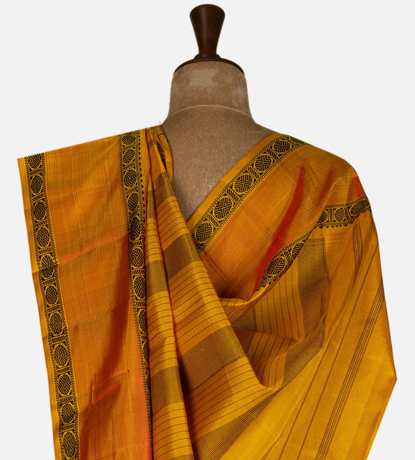off-white-and-black-kanchipuram-silk-saree-d12141539-c