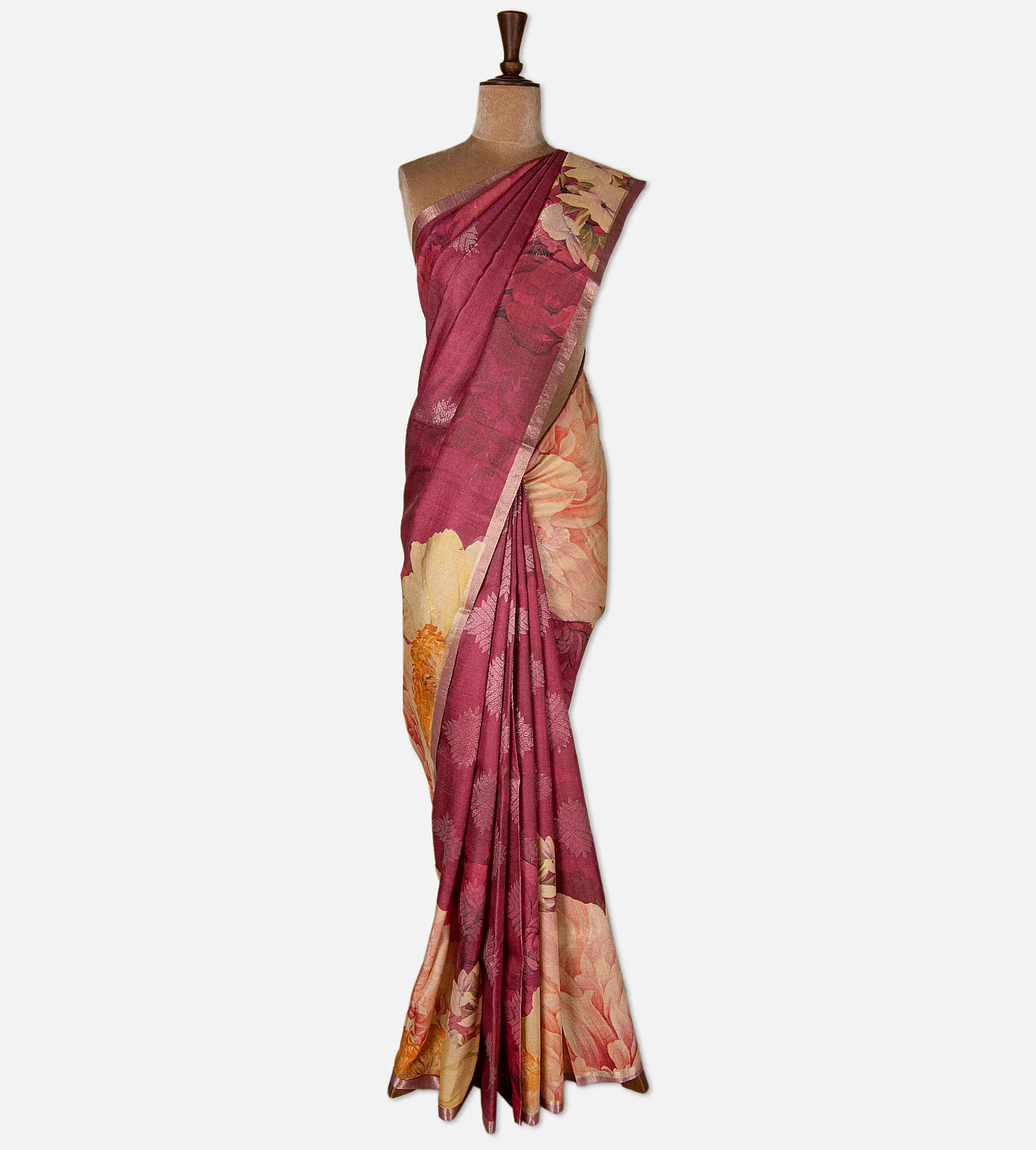 pink-tussar-saree-d09125571-b