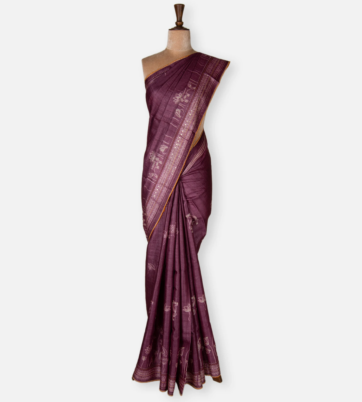 pink-tussar-saree-d07112612-b