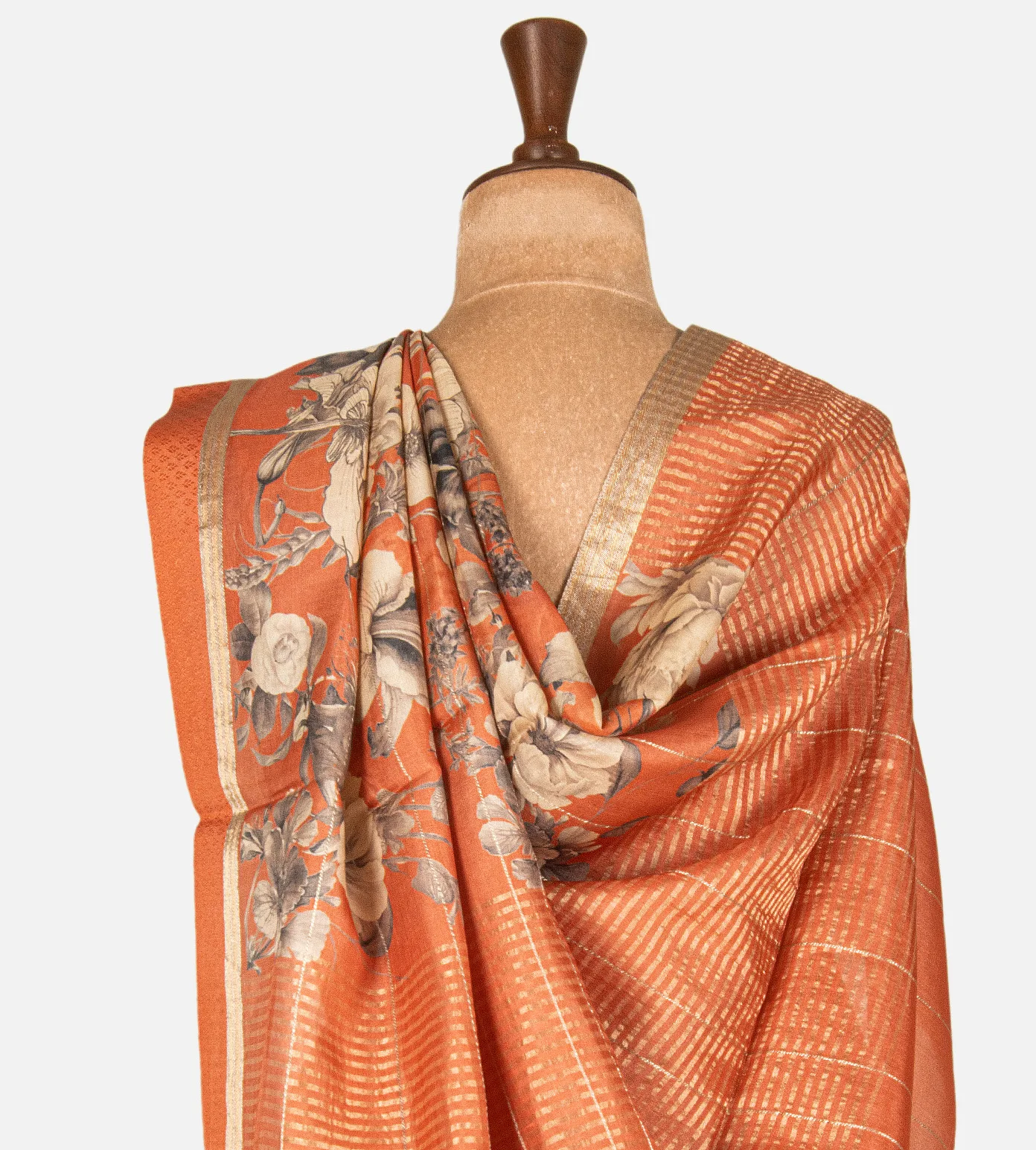 orange-tussar-printed-saree-d09125614-c