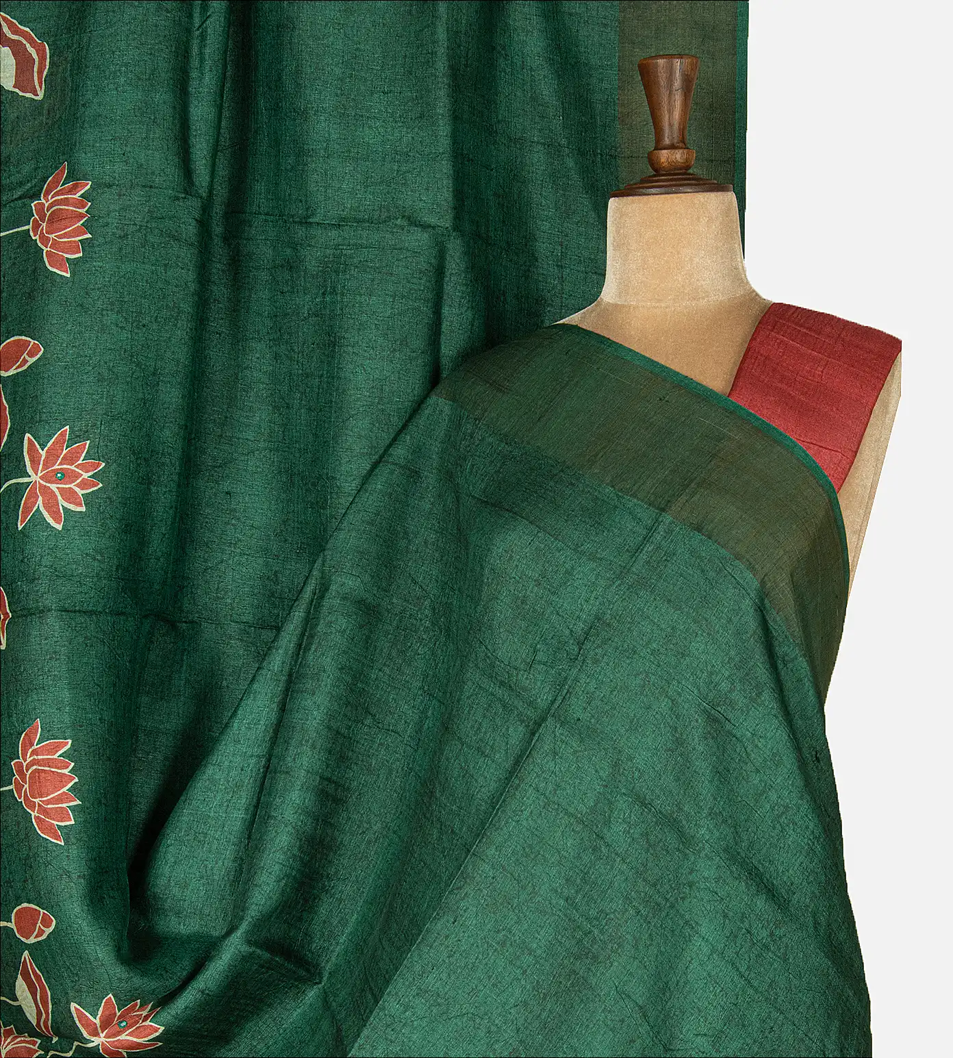 green-tussar-saree-d08120184-a
