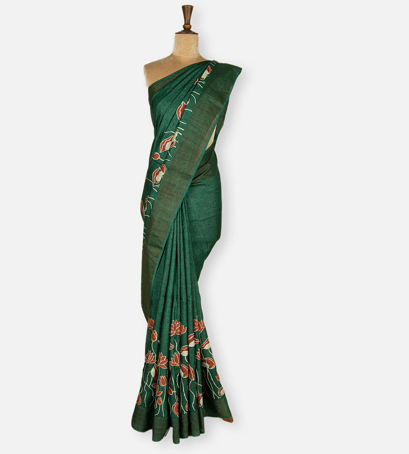 green-tussar-saree-d08120184-b