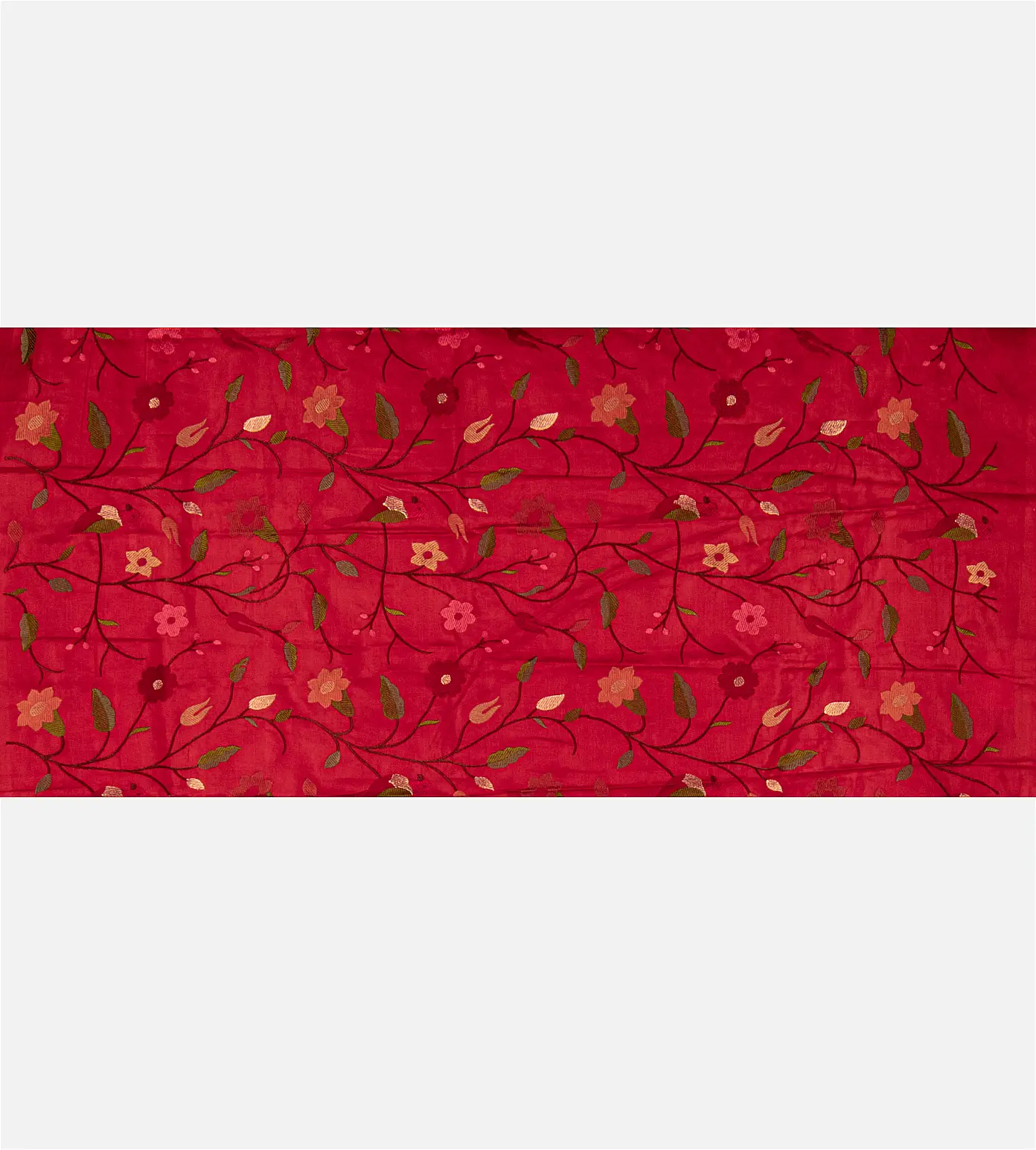 red-tussar-saree-e01145963-d