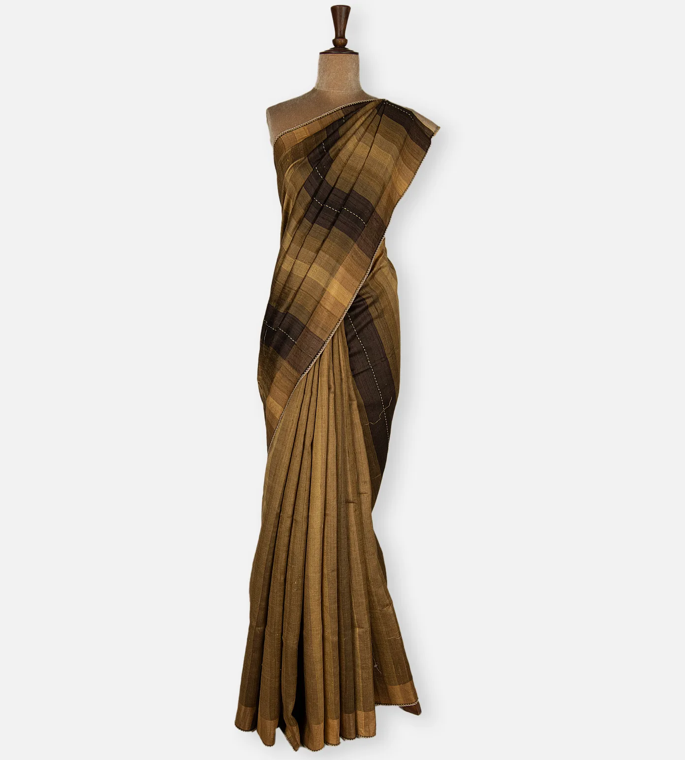 multicolour-tussar-saree-d11138216-b