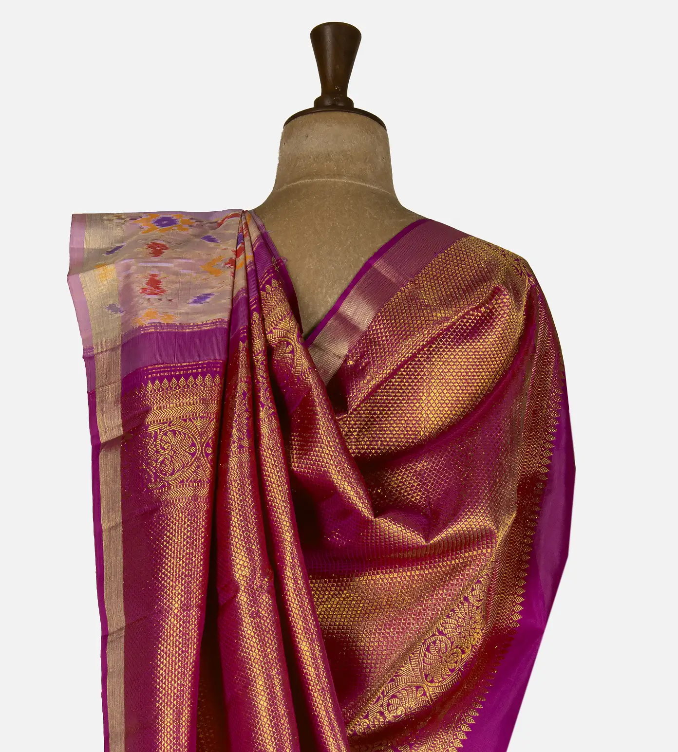 light-green-ikat-kanchipuram-silk-saree-d12140912-c