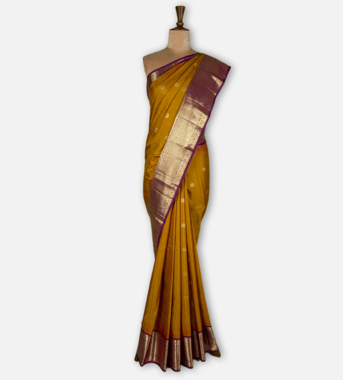 mustard-yellow-kanchipuram-silk-saree-d12142029-b