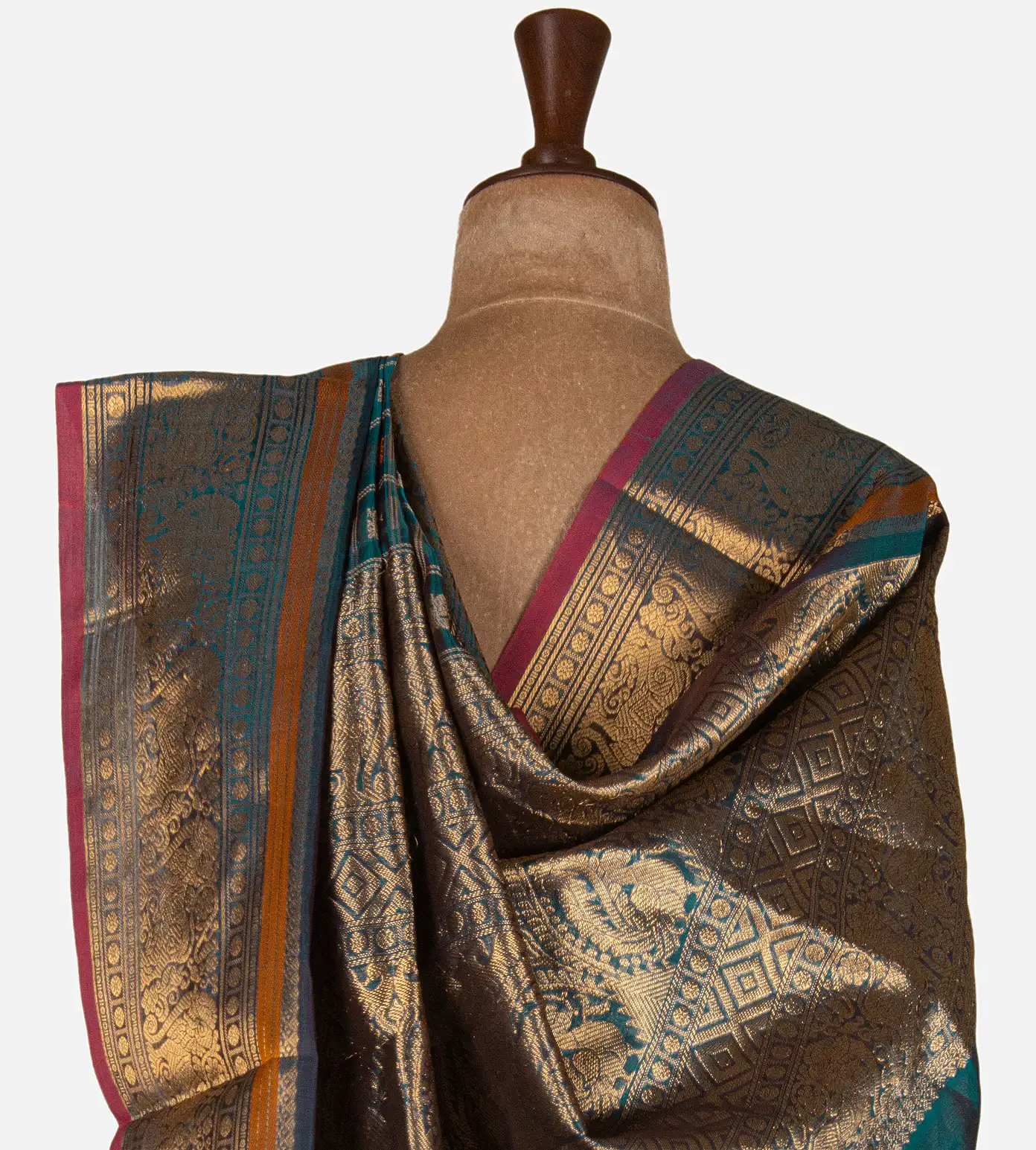 blue-cotton-silk-saree-d12142906-c