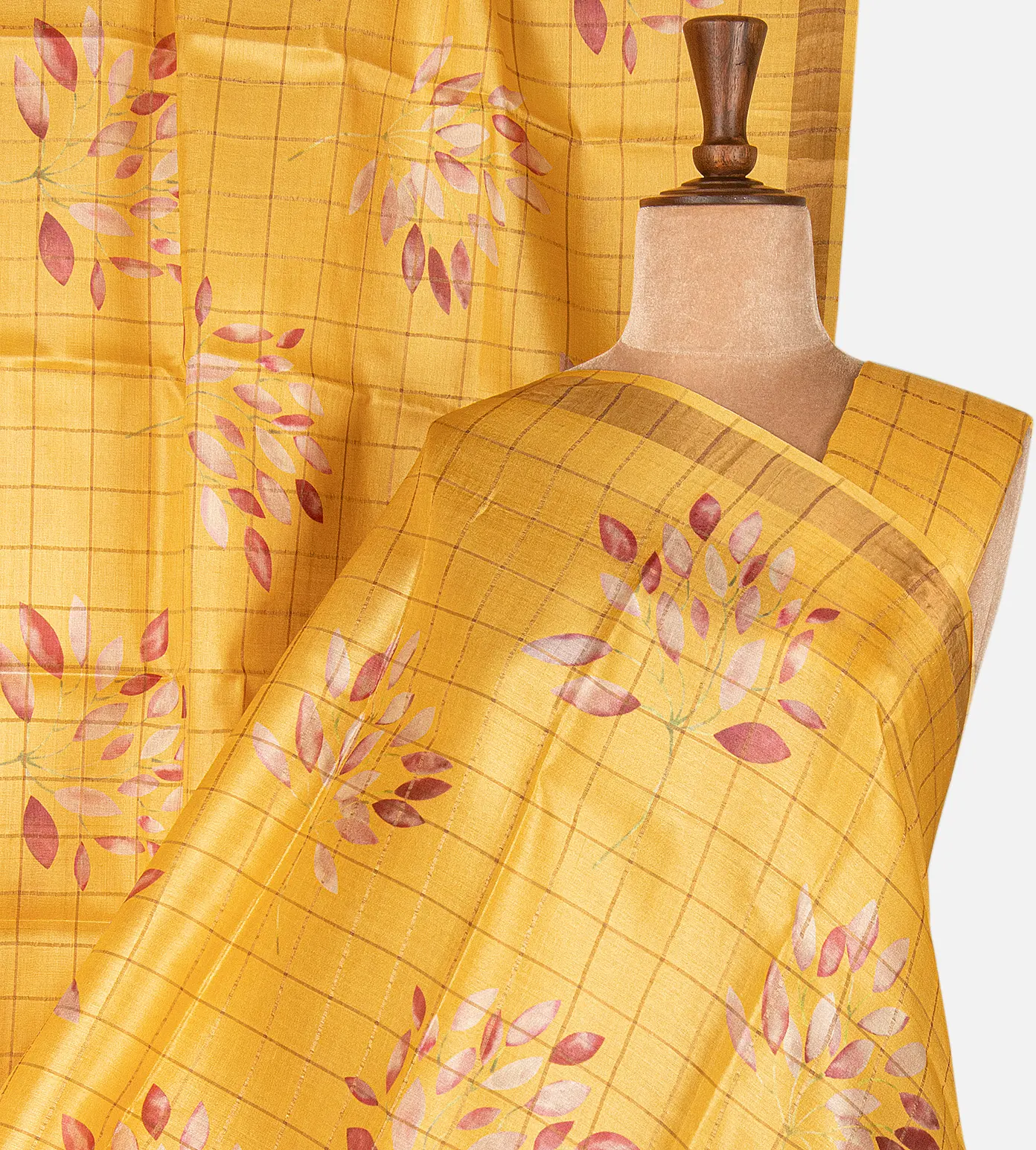 yellow-tussar-printed-saree-d12141213-a
