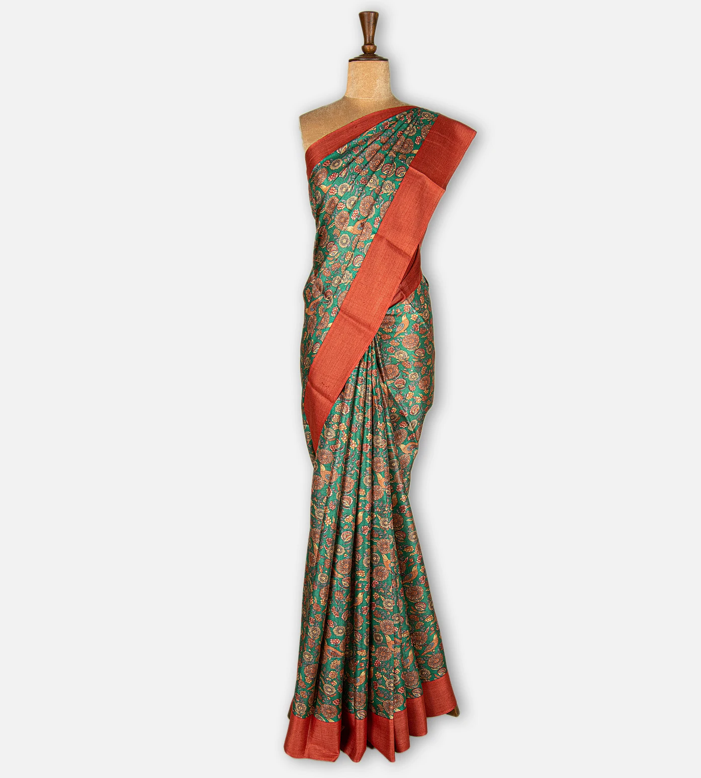 green-tussar-printed-saree-c0970544-b