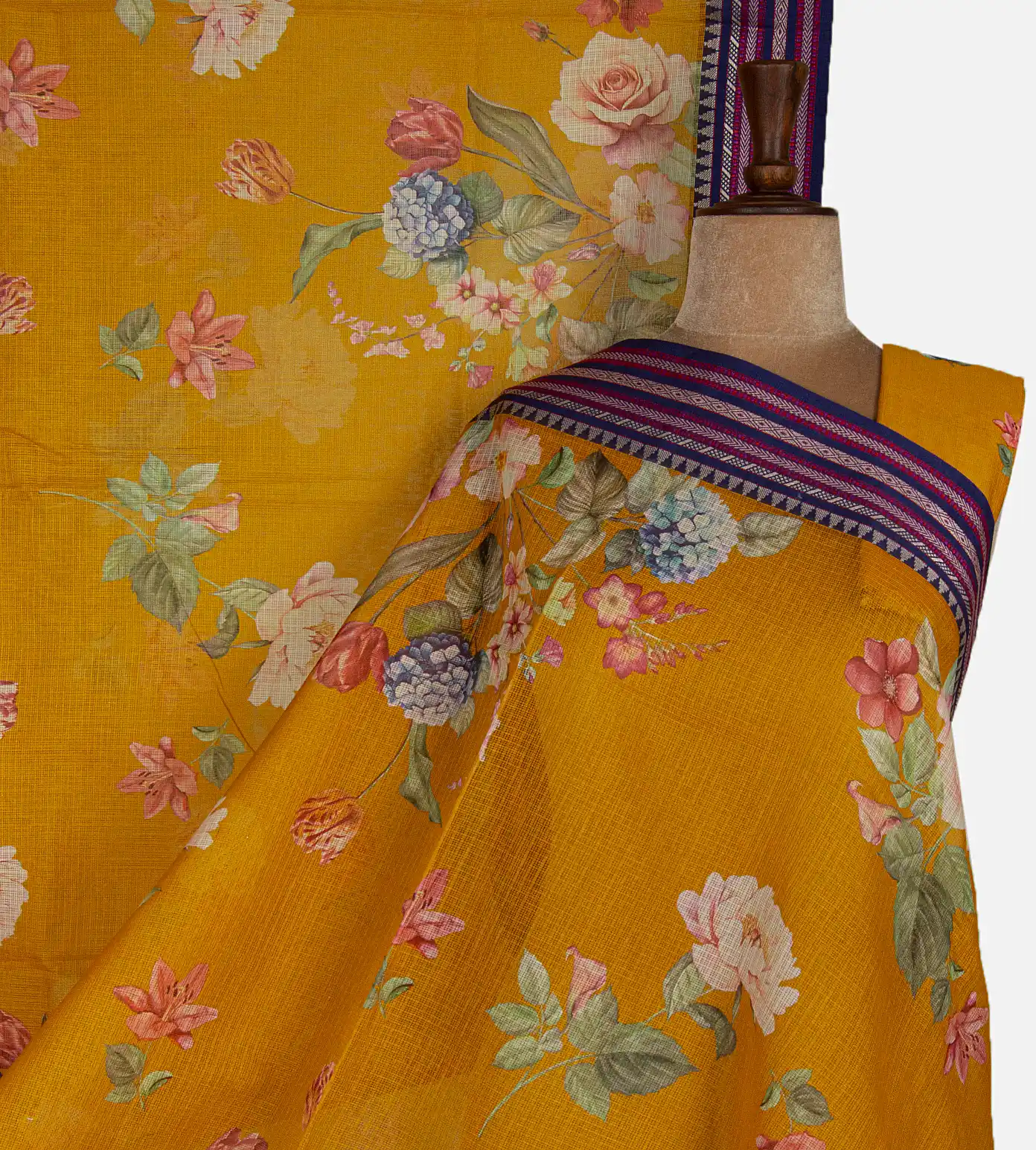 yellow-kota-cotton-saree-d09127625-a