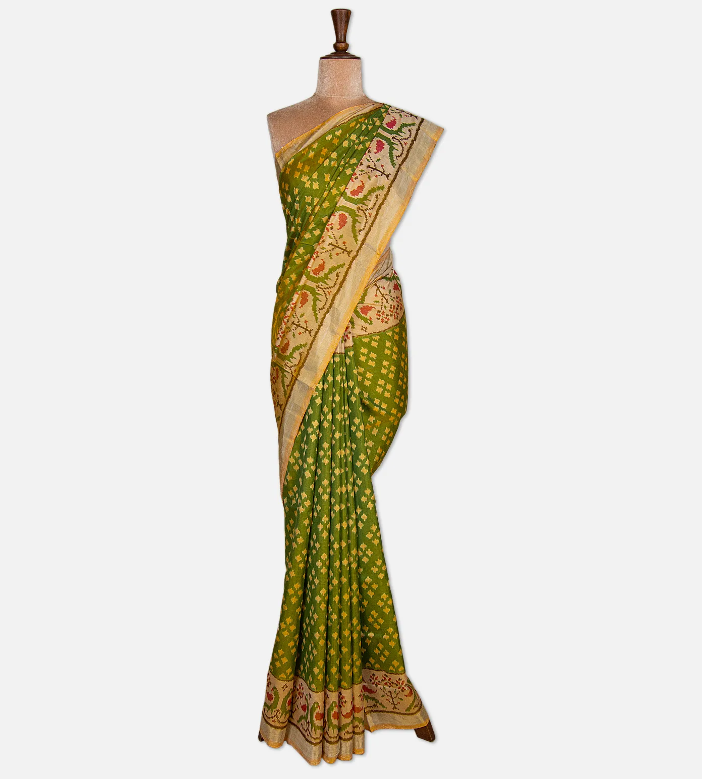 green-patola-silk-saree-d09126380-b