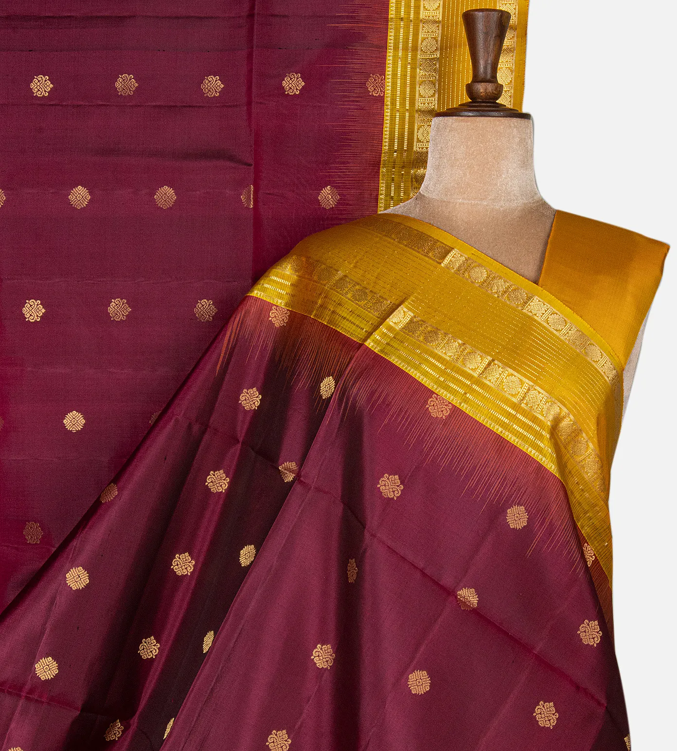 maroon-soft-silk-saree-d12142389-a