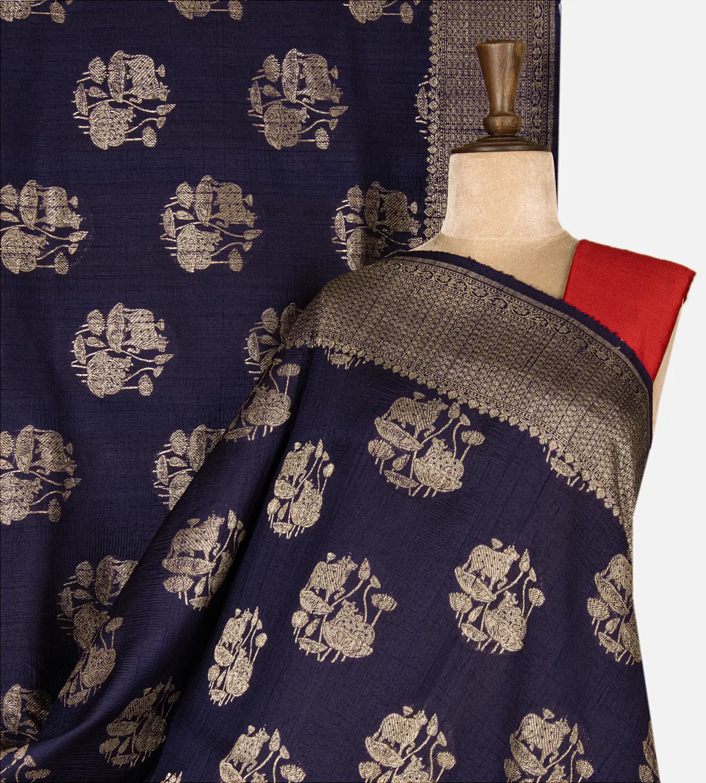 blue-banarasi-tussar-saree-d09128057-a