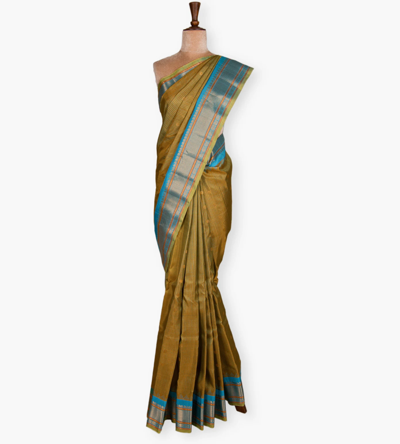 lime-green-gadwal-silk-saree-d10133150-b