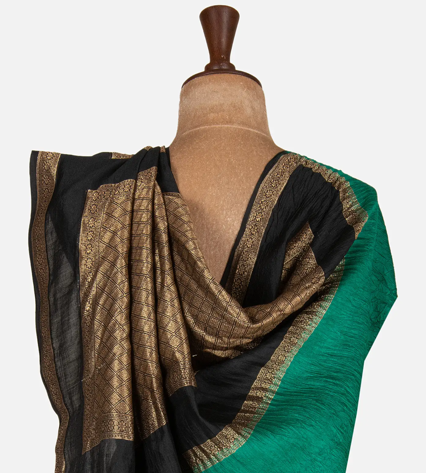 black-banarasi-tussar-saree-d12140705-c
