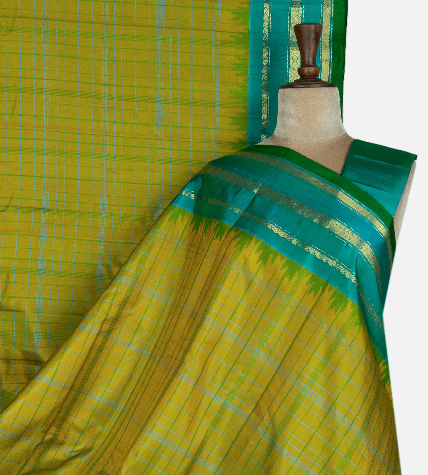 lime-green-gadwal-silk-saree-e01145433-a