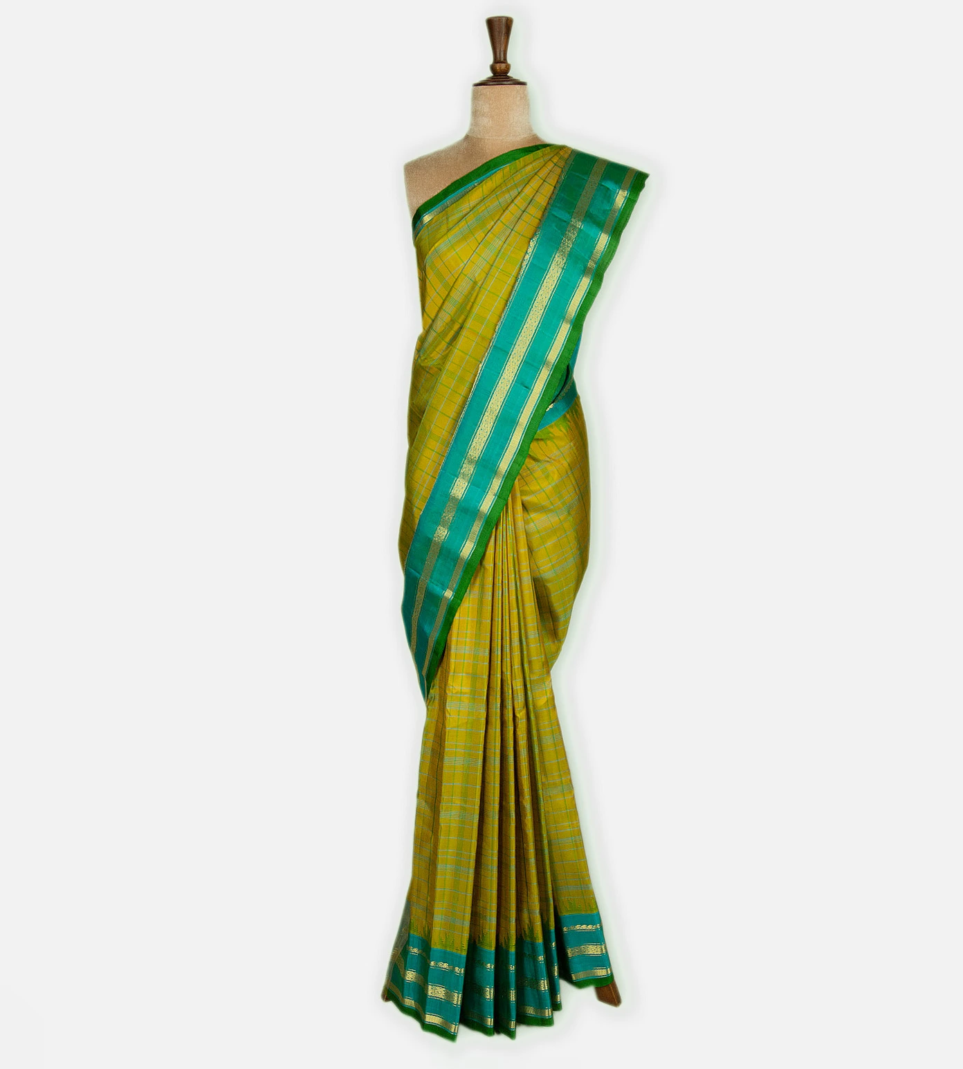 lime-green-gadwal-silk-saree-e01145433-b