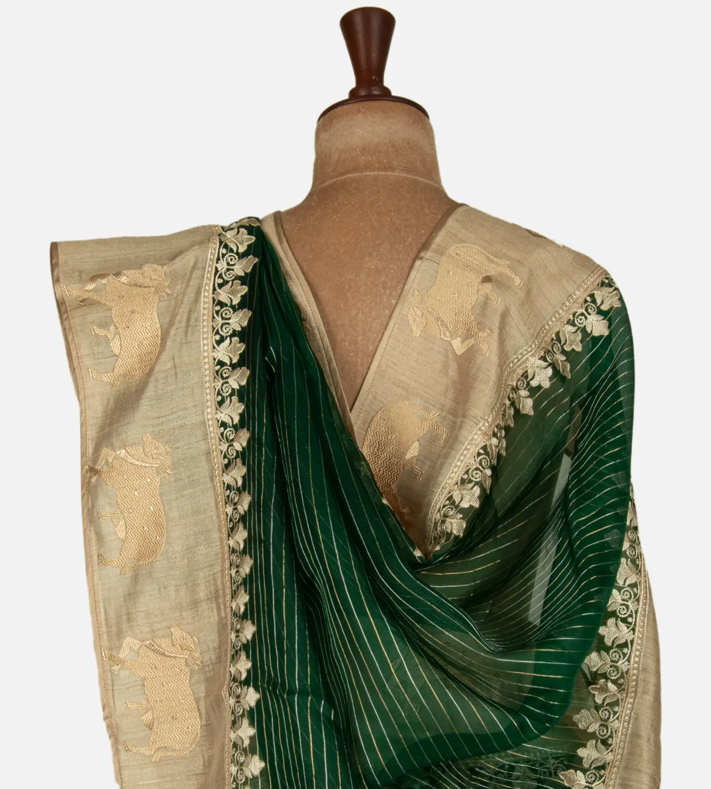green-organza-saree-e01145966-c
