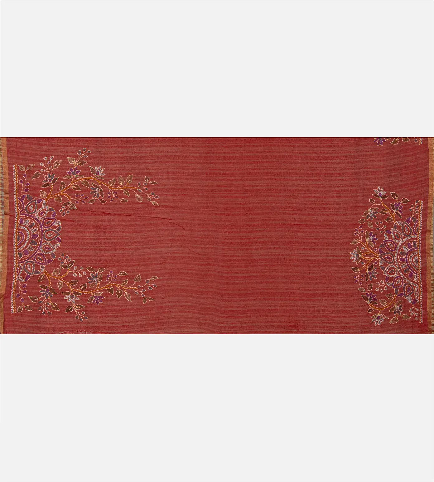 red-tussar-organza-saree-d11139679-d