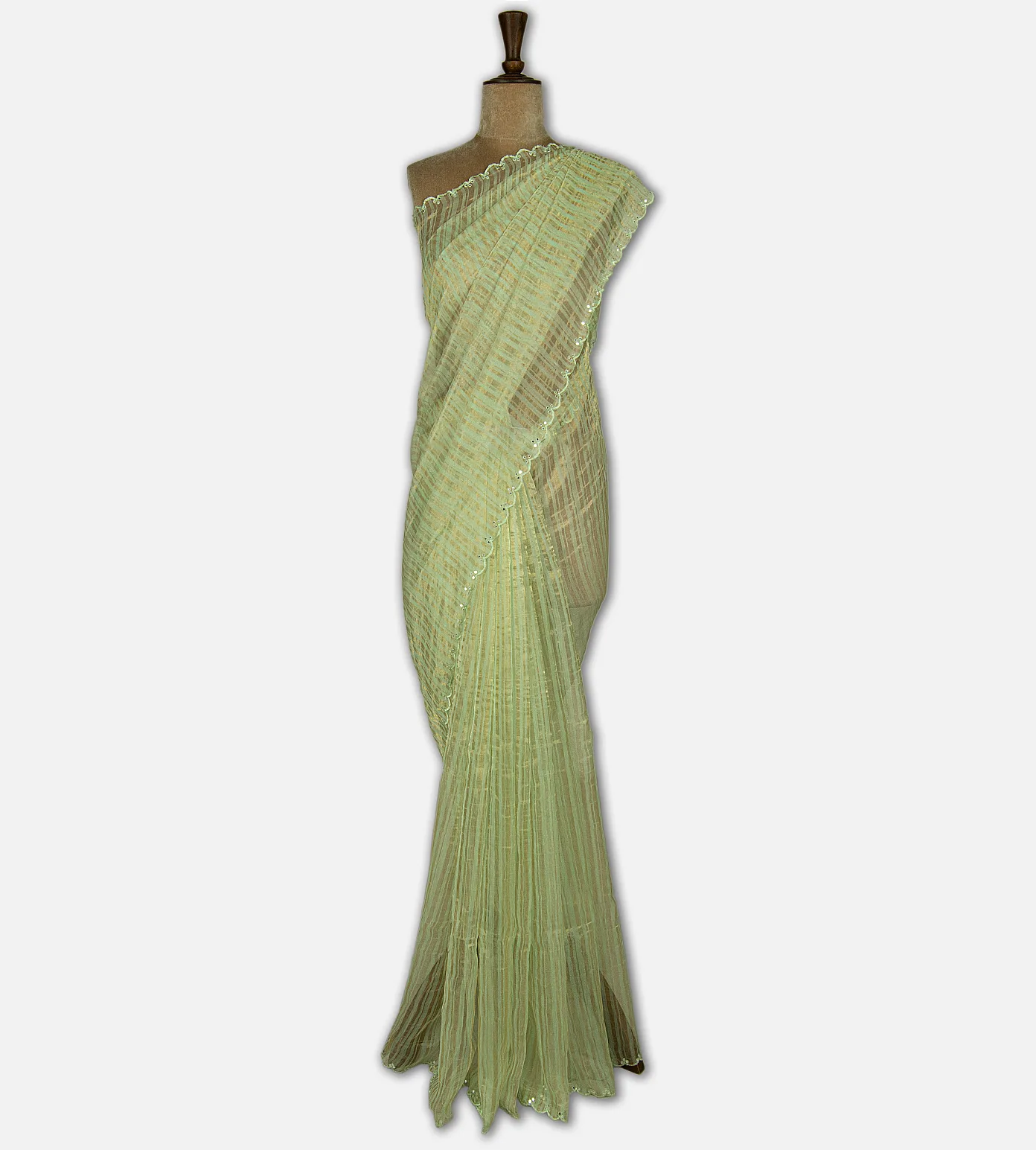 pastel-green-tussar-organza-saree-d12142675-b