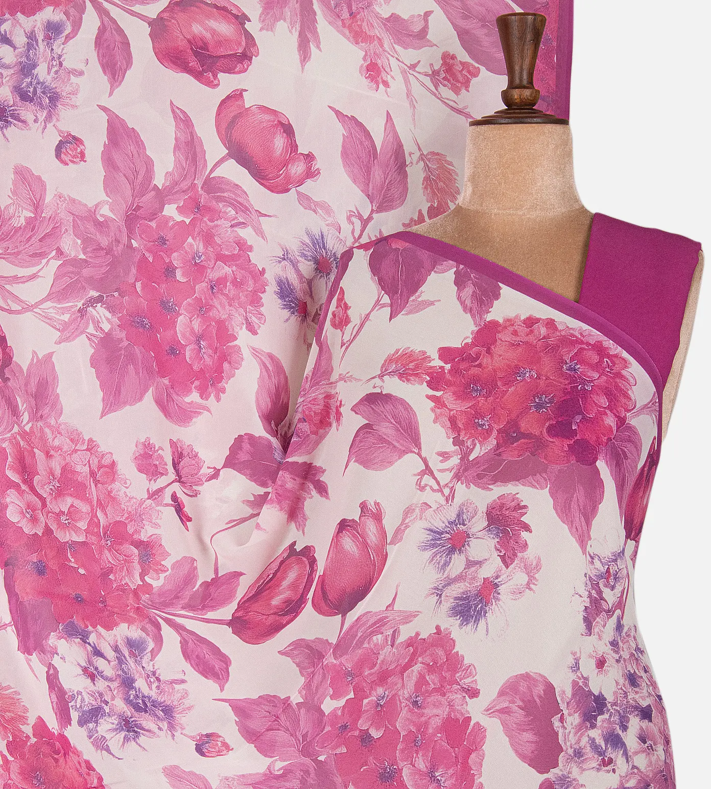 off-white-georgette-saree-d11139522-a