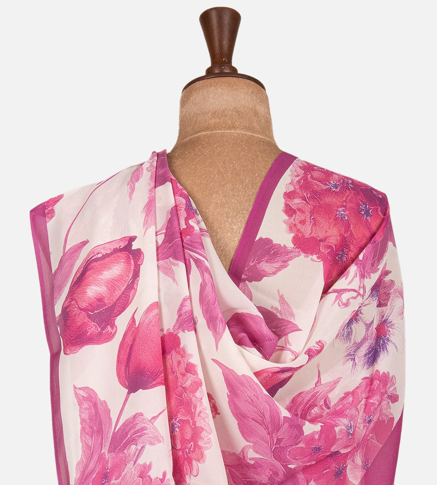 off-white-georgette-saree-d11139522-c