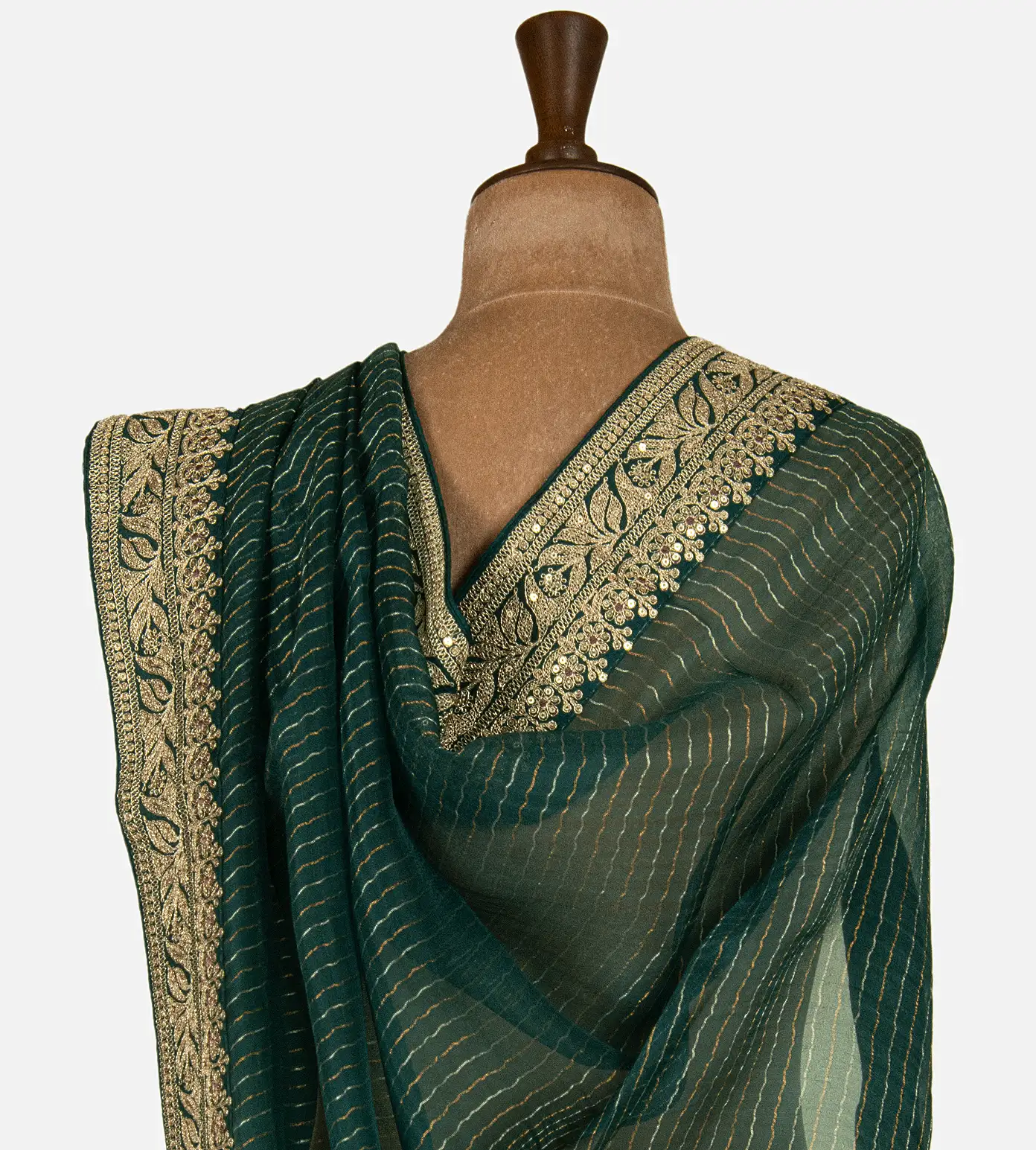 emerald-green-organza-saree-d07114822-c