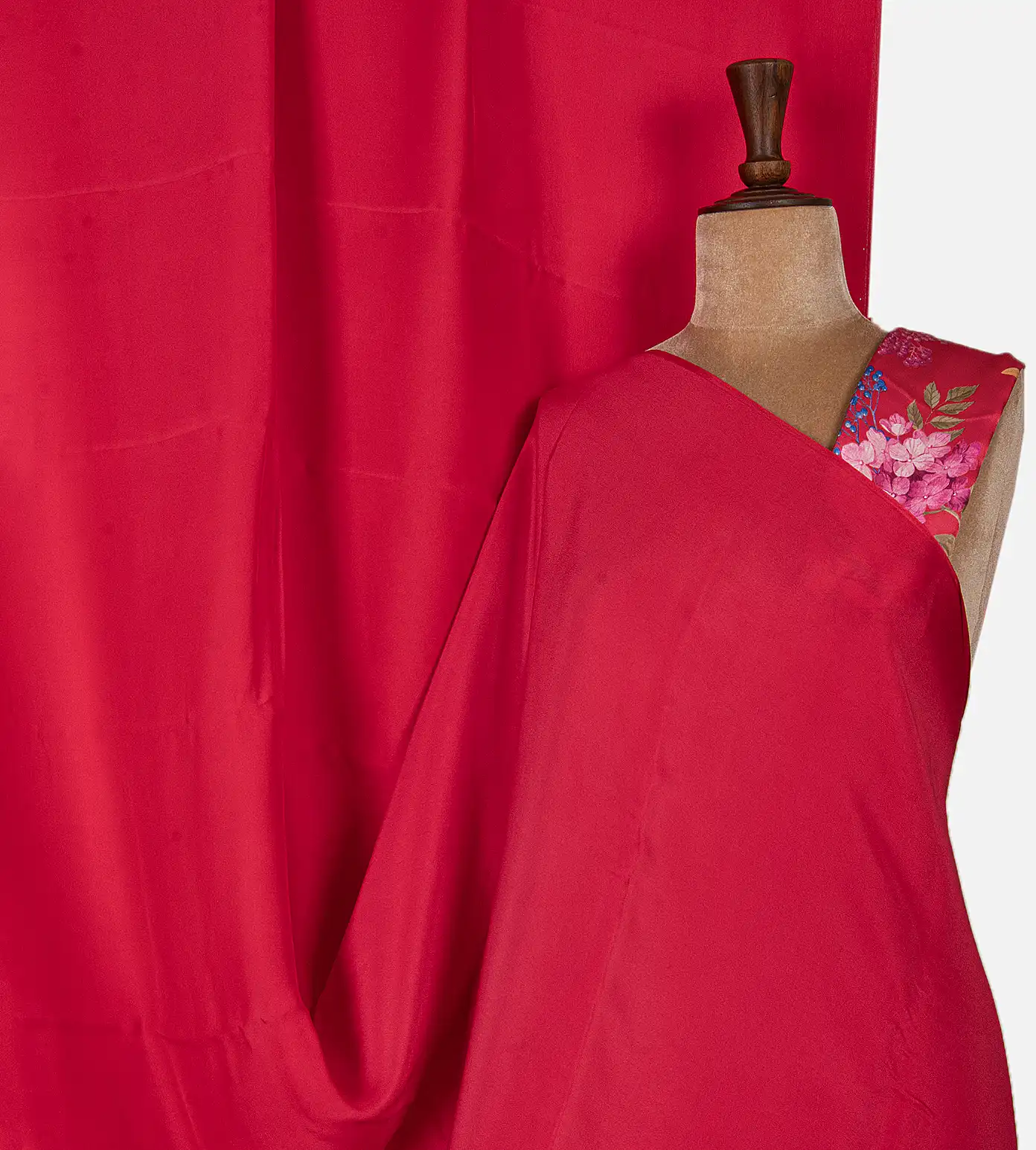pinkish-red-satin-crepe-saree-d12140099-a
