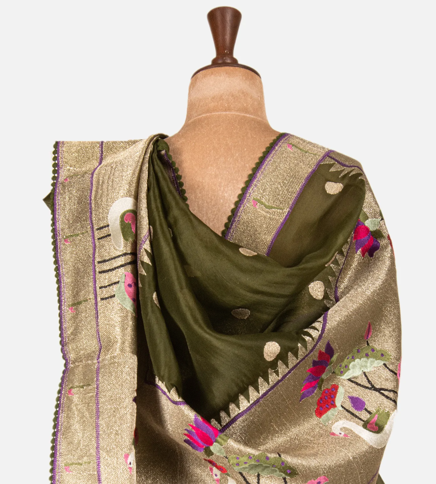 olive-green-organza-embroidery-saree-e01144863-c