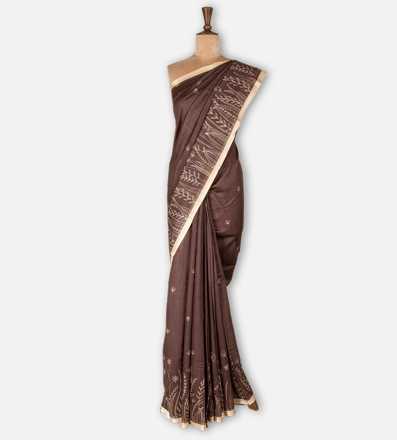 brown-tussar-printed-saree-d09124075-b