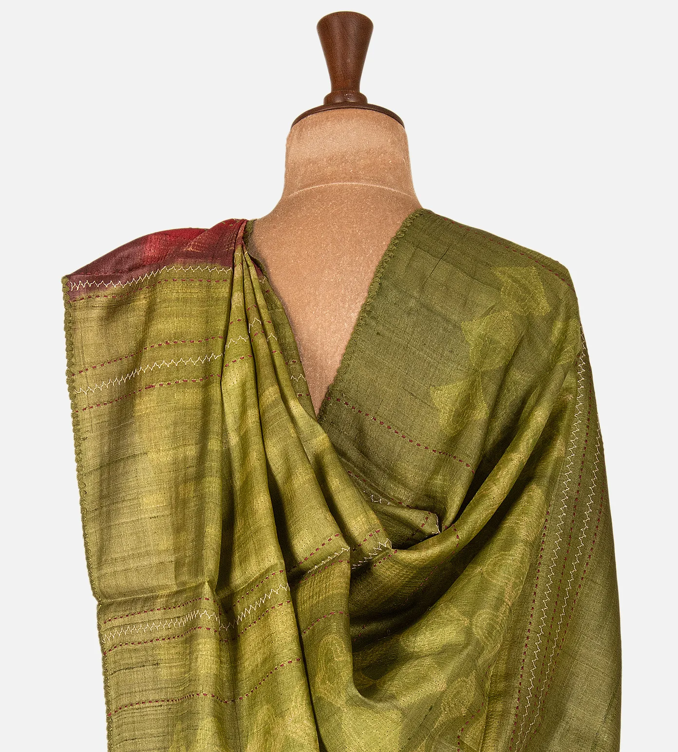 red-shibori-tussar-saree-d09124518-c