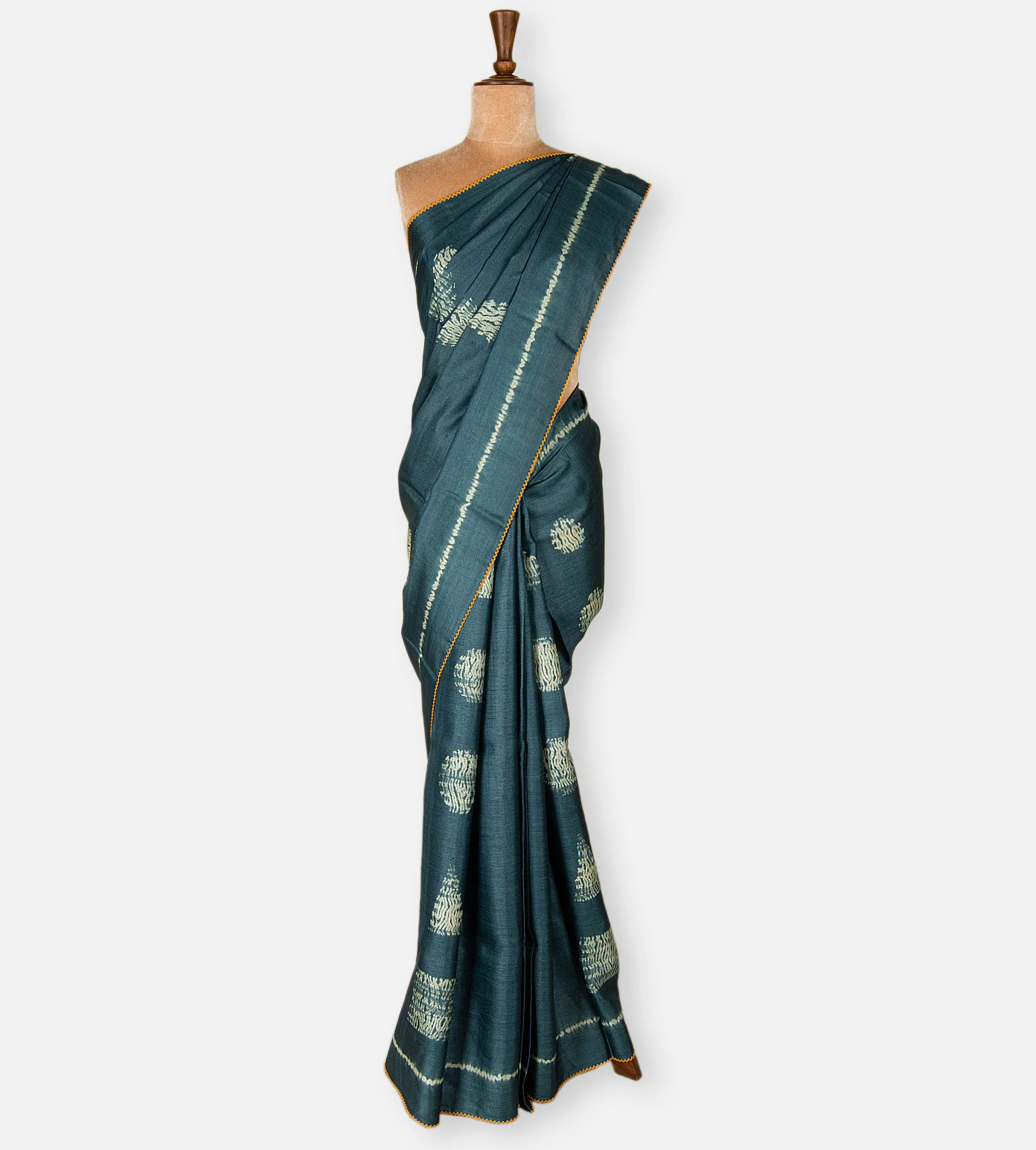 light-blue-shibori-tussar-saree-d09127610-b
