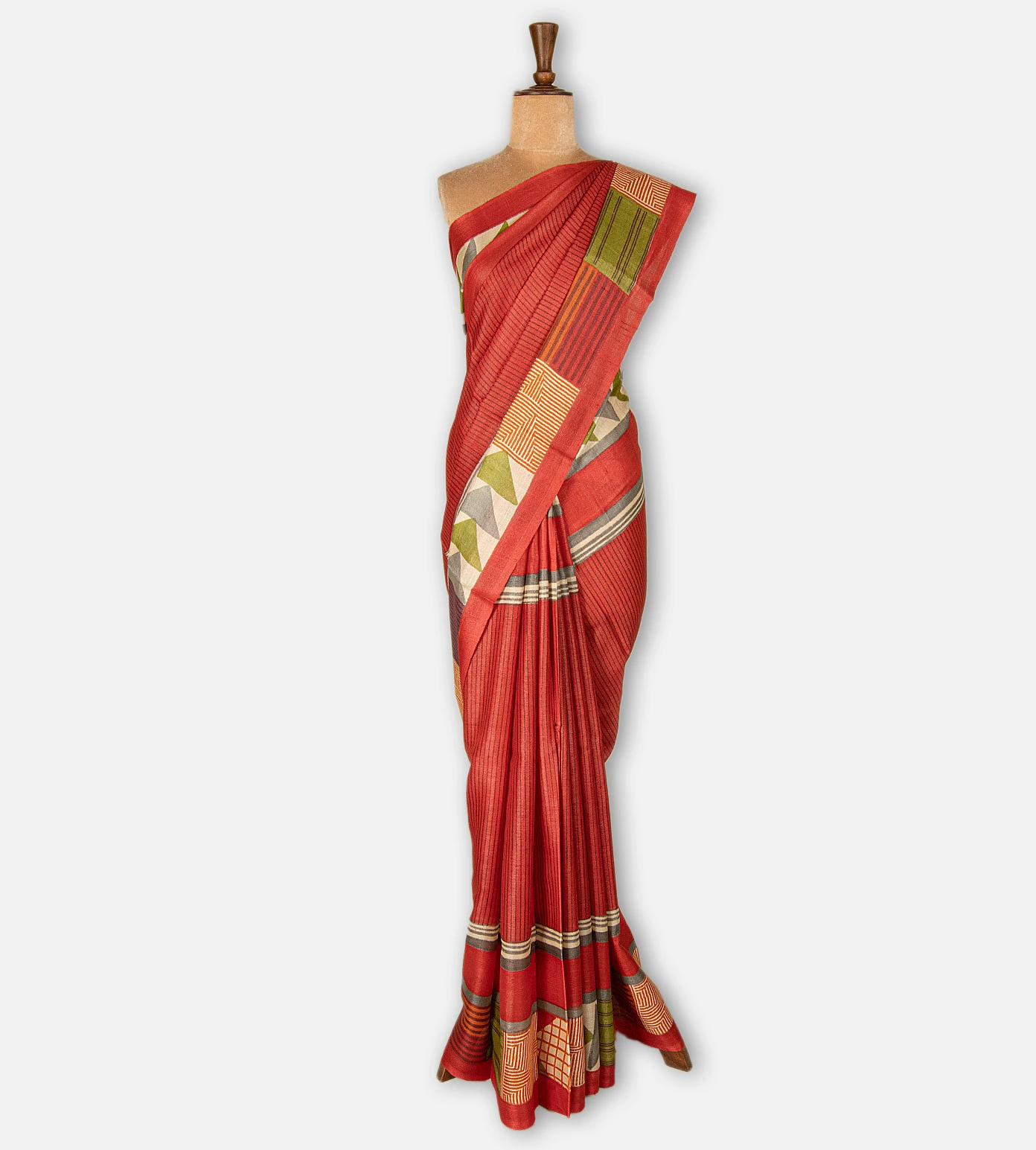 red-tussar-printed-saree-c0965518-b