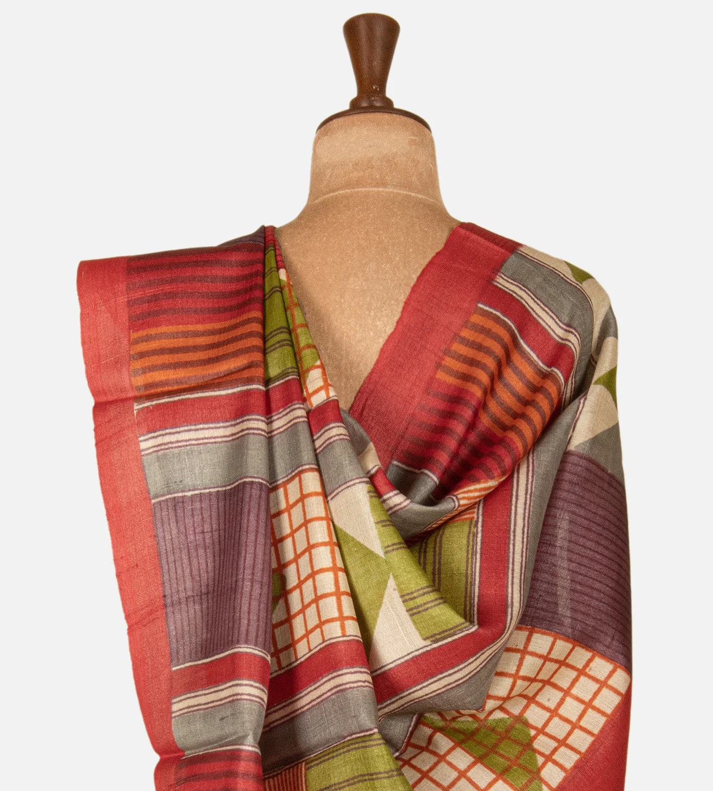 red-tussar-printed-saree-c0965518-c