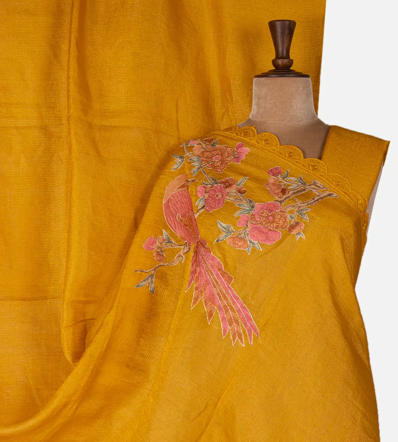 yellow-tussar-saree-d0395892-a