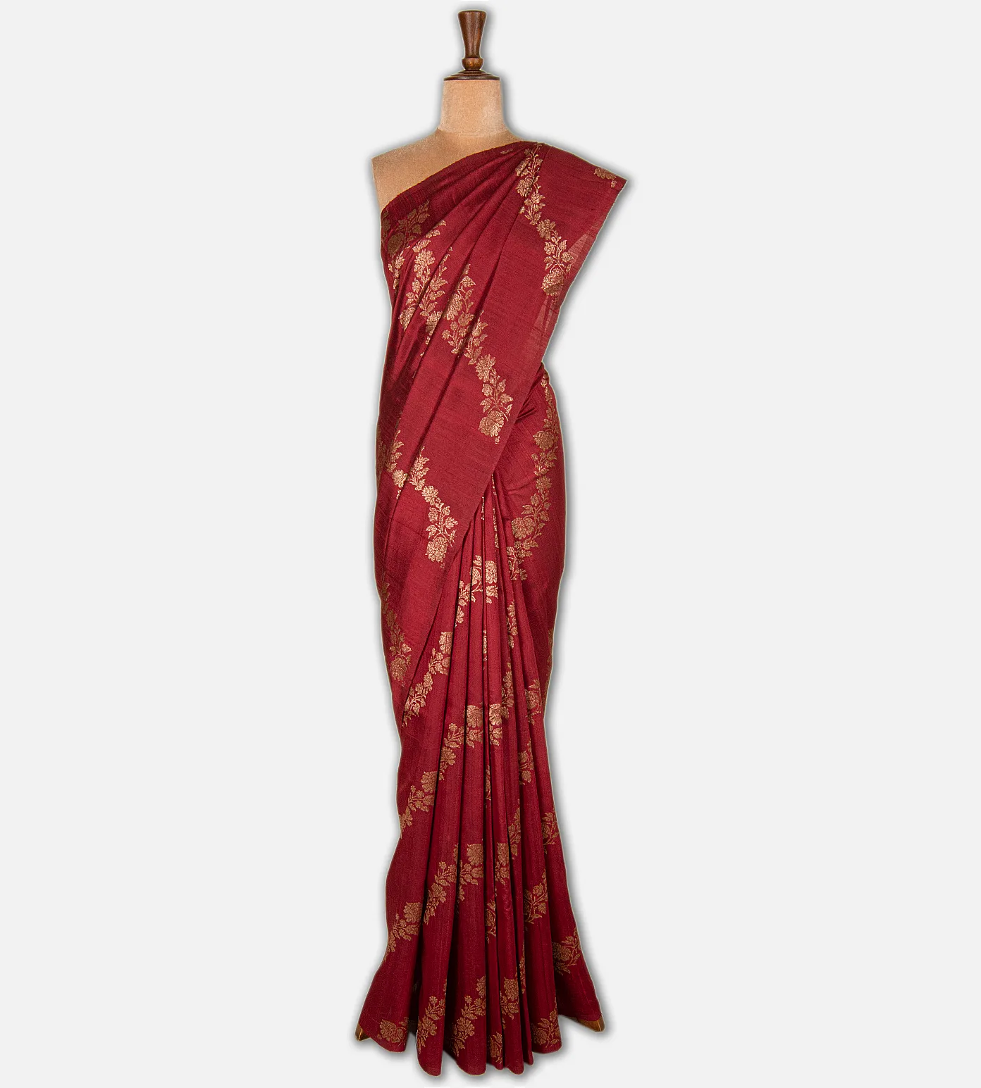 maroon-banarasi-tussar-saree-e01146094-b
