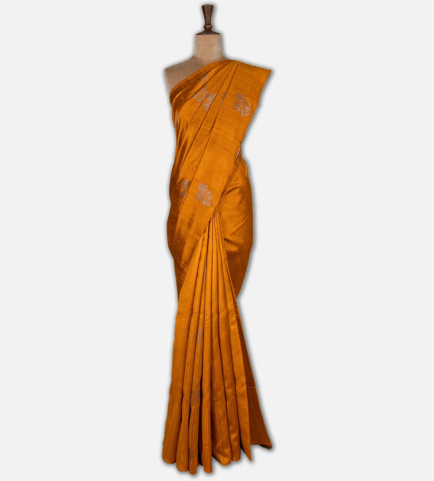 tangerine-yellow-banarasi-tussar-saree-d09124718-b