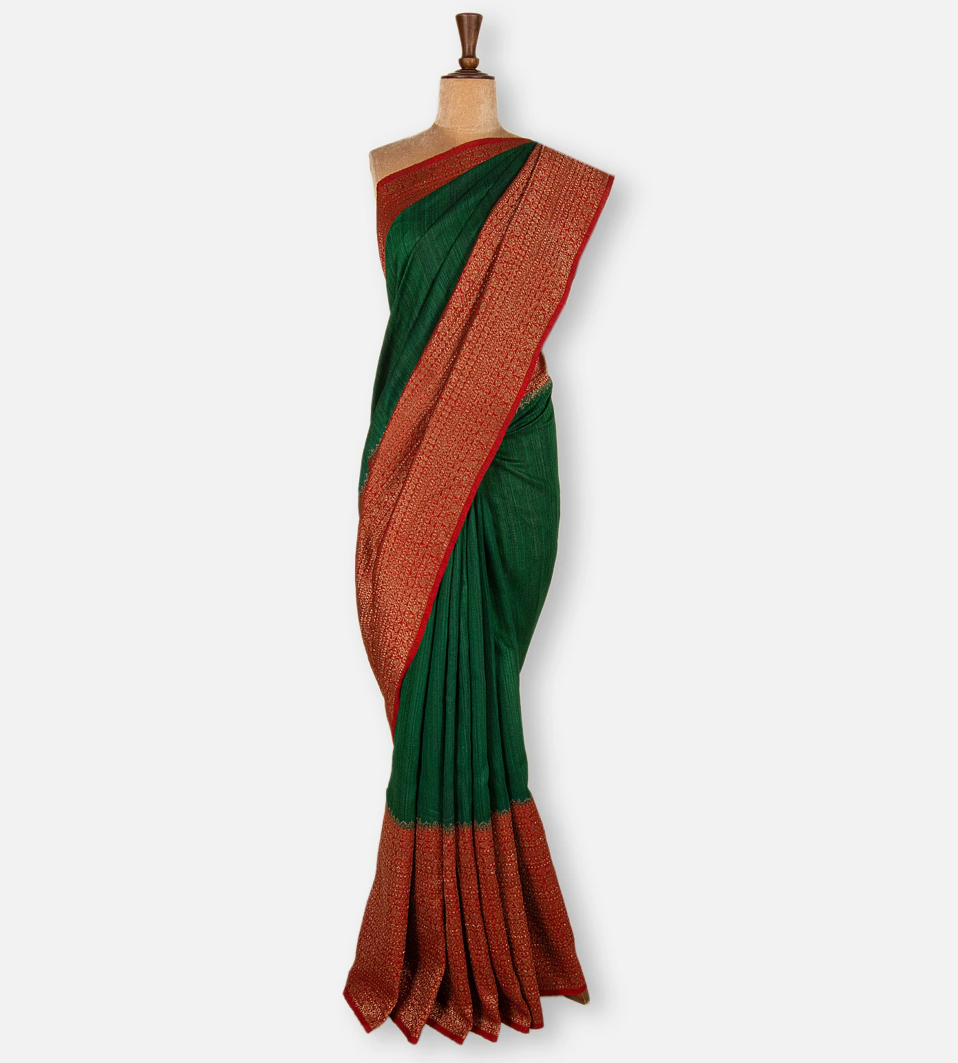 green-banarasi-tussar-saree-c1282278-b